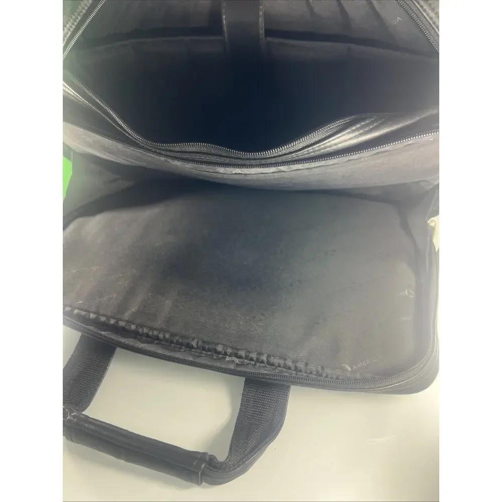 Avenues America: vintage harness leather laptop briefcase